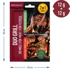 Duo Grill na mäso, zmes korenín 2 v 1, 2 x 12 g - 4 ['gril', ' koreniny a bylinky', ' koreniny na gril', ' koreniny na mäso na gril', ' grilovanie s chuťou', ' nové koreniny na grilovanie', ' dobre okorenené mäso z grilu', ' pikantná korenina na mäso', ' pikantná korenina na grilovanie', ' jemná korenina na mäso', ' jemná korenina na grilovanie', ' najlepšie na grilovanie mäsa', ' ako okoreniť mäso na gril', ' koreniny 2v1', ' mäso na gril', ' mäsové jedlá z grilu', ' chutné steaky z grilu', ' koreniny bez soli']