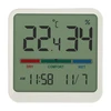Elektronický izbový teplomer, biely - 2 ['elektronický teplomer', ' teplomer s hodinami a dátumom', ' teplomer s vlhkomerom', ' meranie vlhkosti v miestnosti', ' merač komfortu', ' teplomer s indikátorom komfortu', ' multifunkčný teplomer', ' teplomer do interiéru', ' vnútorný teplomer', ' bezdrôtový teplomer', ' elektronický teplomer na stenu', ' meteorologická stanica', ' meteorologická stanica']