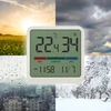 Elektronický izbový teplomer, biely - 11 ['elektronický teplomer', ' teplomer s hodinami a dátumom', ' teplomer s vlhkomerom', ' meranie vlhkosti v miestnosti', ' merač komfortu', ' teplomer s indikátorom komfortu', ' multifunkčný teplomer', ' teplomer do interiéru', ' vnútorný teplomer', ' bezdrôtový teplomer', ' elektronický teplomer na stenu', ' meteorologická stanica', ' meteorologická stanica']