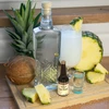 Esencia s príchuťou Pina Colady na 4 L - 40 ml - 12 ['esencia chuti', ' esencia Pina Colada', ' esencia', ' prísada do alkoholu', ' arómy do alkoholu', ' esencie do pálenky', ' prísady do pálenky', ' arómy', ' ananásová aróma', ' kokos ananás', ' prísada malibu', ' prísada Pina Colada']