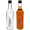 Fľaša 0,5 L s uzáverom a potlačou Destilovaná - 4 ks. - 4 ['fľaša', ' fľaše', ' fľaše s potlačou', ' fľaša na pálenku', ' fľaša na alkohol', ' fľaša s potlačou', ' sklenená fľaša s potlačou a uzáverom', ' fľaše 500 ml s korkom', ' fľaše na korok', ' súprava na svadbu', ' fľaša na domáci alkohol', ' fľaša na darček', '']