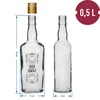Fľaša 0,5 L s uzáverom a potlačou Domáci likér - 4 ks - 9 ['fľaša na likér', ' fľaša na nalievku', ' fľaša na vodu', ' fľaša s potlačou', ' sklenená fľaša', ' fľaša na alkohol', ' ozdobná fľaša', ' fľaše na vodku', ' fľaše na pálenku', ' sklenená fľaša 500 ml', ' svadobné fľaše', ' kávový likér', ' pomarančový likér', ' na vaječný likér']