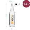 Fľaša 0,5 L so skrutkovacím uzáverom a potlačou Antiinflácia - 4 ks - 7 ['dulovica', ' citrónovica', ' višňovica', ' fľaša na dulovicu', ' fľaša na likéry', ' fľaša na likéry', ' fľaše na likéry', ' fľaša so skrutkovacím uzáverom', ' fľaše s potlačou', ' sklo s potlačou', ' sklenené fľaše', ' sklenené fľaše so skrutkovacími uzávermi', ' nápad na darček', ' sklenené fľaše so zábavnou potlačou', ' fľaše na svadbu']