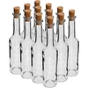 Fľaša 350 ml s korkom, potlač Domáci likér - 6 ['na likér', ' domáci likér', ' višňovka', ' duly', ' arónia', ' fľaša na alkohol', ' domáce alkoholy', ' fľaša s potlačou']
