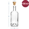 Fľaša Gabinetová 0,5 L s korkom - 6 ['fľaša na likér', ' fľaše na likér', ' fľaša na alkohol', ' ozdobné fľaše na alkohol', ' sklenená fľaša na alkohol', ' fľaše na pálenku na svadbu', ' fľaša na likér', ' ozdobné fľaše', ' fľaša na vodku', ' fľaša na vodku', ' fľaša na medovinu', ' fľaša na medovinu', ' fľaša s korkom', ' fľaše s korkom', ' fľaša 500 ml', ' fľaša 0', '5 L', ' fľaša na likér', ' fľaša na darček', ' fľaša na vázu', ' fľaša Tadek']