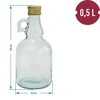 Fľaša Gallone bez opletu, so skrutkovacím uzáverom 0,5 L - 2 ['fľaša na alkohol', ' ozdobné fľaše na alkohol', ' sklenená fľaša na alkohol', ' fľaše na pálenku na svadbu', ' fľaša na likér', ' fľaše na vodku', ' fľaša na vodku svadba', ' fľaša na vodku krstiny', ' fľaša na vodku prijímanie', ' fľaša na víno', ' fľaše na víno']