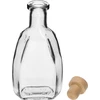 Fľaša HAIN 250 ml, s korkom - 2 ['fľaša na likér', ' fľaše na likér', ' fľaša na alkohol', ' ozdobné fľaše na alkohol', ' sklenená fľaša na alkohol', ' fľaše na pálenku na svadbu', ' fľaša na likér', ' ozdobné fľaše', ' fľaša na vodku', ' fľaša na vodku']