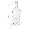 Fľaša Kláštorná 500 ml, s uzáverom, biela - 6 ks. - 4 ['fľaša na alkohol', ' ozdobné fľaše na alkohol', ' sklenená fľaša na alkohol', ' fľaše na pálenku na svadbu', ' fľaša na likér', ' ozdobné fľaše na likéry', ' fľaša vlna', ' super fľaša']
