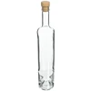 Fľaša Marina s korkom, biela 0,5 L  - 1 ['fľaša na alkohol', ' ozdobné fľaše na alkohol', ' sklenená fľaša na alkohol', ' fľaše na pálenku na svadbu', ' fľaša na likér', ' ozdobné fľaše na likéry']