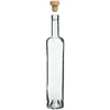 Fľaša Marina s korkom, biela 0,5 L - 2 ['fľaša na alkohol', ' ozdobné fľaše na alkohol', ' sklenená fľaša na alkohol', ' fľaše na pálenku na svadbu', ' fľaša na likér', ' ozdobné fľaše na likéry']