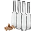 Fľaša na likér 200 ml 6 ks + 6 zátok 23/18 - 3 ['fľaša na alkohol', ' ozdobné fľaše na alkohol', ' sklenená fľaša na alkohol', ' fľaše na pálenku na svadbu', ' fľaša na likér', ' fľaša na víno', ' fľaše na víno', ' likér']