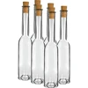 Fľaša na likér 200 ml 6 ks + 6 zátok 23/18 - 13 
