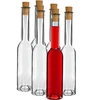 Fľaša na likér 200 ml 6 ks + 6 zátok 23/18 - 2 ['fľaša na alkohol', ' ozdobné fľaše na alkohol', ' sklenená fľaša na alkohol', ' fľaše na pálenku na svadbu', ' fľaša na likér', ' fľaša na víno', ' fľaše na víno', ' likér']