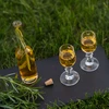 Fľaša na likér 200 ml 6 ks + 6 zátok 23/18 - 9 ['fľaša na alkohol', ' ozdobné fľaše na alkohol', ' sklenená fľaša na alkohol', ' fľaše na pálenku na svadbu', ' fľaša na likér', ' fľaša na víno', ' fľaše na víno', ' likér']