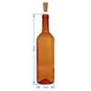 Fľaša na víno 0,75 L hnedá - balenie 8 ks. - 6 ['fľaša 750ml', ' fľaša na víno', ' fľaša na víno', ' fľaše na víno', ' fľaše po víne', ' sklenená fľaša', ' fľaša na zátku', ' fľaše 0', '7', ' hnedé fľaše na víno']