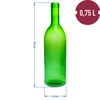 Fľaša na víno 0,75L s korkami a uzávermi - 12 ks - 6 ['fľaše na víno', ' súprava fliaš', ' fľaše 12 ks', ' fľaše s korkami', ' vinárske fľaše', ' teplom zmršťovacie uzávery', ' súprava na víno', ' fľaše 750 ml', ' kartón fliaš', ' domáce víno', ' korkové zátky', ' krabica na fľaše']