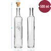 Fľaša NieWINNA 500 ml s korkom - 2 ['fľaša na likér', ' dekoratívna fľaša', ' fľaša s hroznom', ' fľaša na víno', ' fľaša na medovinu', ' fľaša na olej', ' fľaša na olej', ' fľaša s korkom', ' fľaša 500 ml', ' ozdobná fľaša', ' fľaša na darček']