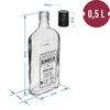 Fľaša Ploskačka 0,5 L s uzáverom a potlačou Pálenka PRL - 5 ['fľaša', ' fľaše', ' fľaše s potlačou', ' fľaša na likéry', ' fľaša na pálenku', ' fľaša na alkohol', ' fľaša s potlačou', ' sklenená fľaša s potlačou a uzáverom', ' fľaše 500 ml s korkom', ' fľaše na korok sada', ' na svadbu', ' fľaša na domáci alkohol', ' fľaša na darček', ' fľaša ploskačka', ' fľaša s potlačou pálenka prima sort']