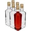 Fľaša Pryncypalna 500 ml so skrutkovacím uzáverom, 6 ks. - 2 ['ozdobná fľaša', ' fľaša na vodku', ' fľaša na alkohol', ' fľaša na likér', ' ozdobné fľaše']