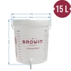 Fermentačná nádoba 15 L s vekom a kohútikom - 12 ['fermentačná nádoba', ' fermentačné vedro', ' fermentačné vedierko', ' fermentačné nádoby', ' fermentačná nádoba na víno', ' fermentačné nádoby na víno', ' biowin fermentačné vedro', ' browin fermentačné vedro']