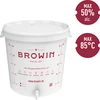Fermentačná nádoba 30L s vekom a kohútikom DE - 2 ['na fermentáciu', ' na víno', ' na pivo', ' fermentor 30 L', ' fermentačné vedro', ' fermentačná nádoba so stupnicou']