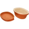 Glazovaný rímsky hrniec 4,5 L (meandry) - 5 ['rímsky hrniec', ' pečenie bez tuku', ' varenie v pare', ' zdravé varenie', ' na mäso', ' na pečenie mäsa', ' na chlieb', ' na ryby', ' pre vegetariánov', ' jedlá z jedného hrnca', ' jedlá pre deti', ' diétne jedlá', ' na pečenie chleba', ' rímsky hrniec smaltovaný', ' rímsky hrniec potiahnutý', ' rímsky hrniec glazovaný', ' hrniec z hliny', ' rímska nádoba', ' rímska forma', ' hlinený hrniec', ' rímsky hrniec s pokrievkou', ' nádoba s pokrievkou', ' nápad na darček']