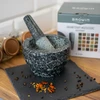 Granitový kuchynský mažiar s tĺčikom - 11 ['granitový mažiar', ' mažiar s tĺčikom', ' kamenný mažiar', ' mažiar z kameňa', ' kuchynský mažiar', ' mažiar na bylinky']
