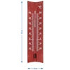 Izbový teplomer drevený (-20 do +50°C), farba mahagónu, 15 cm - 5 ['vnútorný teplomer', ' izbový teplomer', ' teplomer do vnútra', ' domáci teplomer', ' teplomer', ' drevený izbový teplomer', ' teplomer čitateľná stupnica', ' teplomer so zosilnenou kapilárou']
