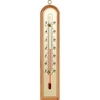 Izbový teplomer so zlatou stupnicou (-10°C do +50°C) 22cm, mix - 5 