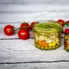 Jednoduchý pohár 235 ml (fi82) s čiernym viečkom 6 ks. - 6 ['súprava pohárov', ' poháre na džemy', ' poháre s viečkami', ' poháre fi 82', ' pohár s viečkom', ' 6 úchytov', ' poháre s čiernymi viečkami', ' na zaváraniny', ' na konzervovanie', ' pohárovka', ' na mäso']