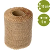 Jutová páska 10 cm/5 m - 4 ['jutová páska', ' jutová páska', ' páska na paradajky', ' páska na uhorky', ' prírodná páska', ' ekopáska', ' páska na viazanie', ' páska na ručné práce', ' jutová stuha']