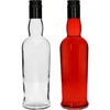 Kapitańska fľaša 500 ml so skrutkovacím uzáverom - 6 ks - 4 ['fľaša na whisky', ' sklenená fľaša', ' fľaša na domáce víno', ' priehľadná fľaša', ' fľaša so skrutkovacím uzáverom', ' fľaša 500 ml', ' monopolná fľaša']