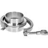 Kompletné spojenie Tri-Clamp 77,5 x 60 mm - 3 ['destilácia', ' zariadenia na destiláciu', ' destilačná kolóna', ' vybavenie na destiláciu', ' pálenie', ' technológia pálenia', ' profesionálna destilačná aparatúra', ' moderná destilácia', ' najlepšie riešenia pre destiláciu', ' odporúčané spájanie prvkov destilátorov', ' odporúčané na destiláciu']