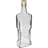 Kredencová fľaša 700ml s korkom - 3 ['ozdobná sklenená fľaša', ' fľaša s prírodným korkom', ' fľaša na likéry', ' fľaša na šťavy', ' ozdobná fľaša na nápoje', ' ozdobná fľaša na likéry', ' pekná fľaša s korkom', ' domáce likéry', ' domáce šťavy']