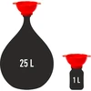 Lievik do pohárov/ balónov 160/40mm - 2 ['lievik do pohára', ' lievik do balónov', ' lievik na plnenie pohárov', ' lievik na zaváraniny', ' široký lievik do pohárov', ' príslušenstvo na domáce zaváranie', ' kuchynský gadget']