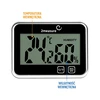 Meteorologická stanica – elektronická, bezdrôtová, čierna - 5 ['meteorologická stanica', ' domáca meteorologická stanica', ' teplota', ' teplota prostredia', ' kontrola teploty', ' elektronický teplomer', ' vnútorný teplomer', ' vlhkomer', ' teplomer s hygrometrom', ' teplomer s vlhkomerom', ' vlhkomer vzduchu', ' meteorologická stanica']