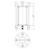Modul destilátora - priezor - fi 48,3mm dĺ. 100mm - 7 ['priezor destilačný', ' priezor destilátora', ' nerezový priezor', ' baterka do destilátora', ' priezor s baterkou', ' gin', ' aromatizácia destilátov', ' baterka']