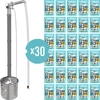 Modulárny destilátor Convex 30 L elektrický - Aabratek - 2 ['abratek', ' elektrický destilátor', ' destilátor s priezorom', ' modulárny destilátor', ' rektifikovaný lieh', ' destilovaná voda 95%', ' destilácia', ' medené výplne', ' medené prizmatické pružinky', ' destilátor browin']