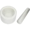 Mramorový kuchynský mažiar, biely, fi 10 cm - 6 ['mažiar', ' mažiar s tĺčikom', ' mramorový mažiar', ' kamenný mažiar', ' mažiar z kameňa', ' kuchynský mažiar', ' mažiar na bylinky', ' mažiar z mramoru', ' ozdobný mažiar', ' kuchynský mažiar', ' mažiar na bylinky', ' mažiar na korenie', ' elegantný mažiar', ' pekný mažiar', ' biely mažiar']