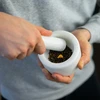 Mramorový kuchynský mažiar, biely, fi 10 cm - 13 ['mažiar', ' mažiar s tĺčikom', ' mramorový mažiar', ' kamenný mažiar', ' mažiar z kameňa', ' kuchynský mažiar', ' mažiar na bylinky', ' mažiar z mramoru', ' ozdobný mažiar', ' kuchynský mažiar', ' mažiar na bylinky', ' mažiar na korenie', ' elegantný mažiar', ' pekný mažiar', ' biely mažiar']