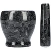 Mramorový kuchynský mažiar, čierny, fi 10,5 cm - 4 ['mažiar', ' mažiar s tĺčikom', ' mramorový mažiar', ' kamenný mažiar', ' mažiar z kameňa', ' kuchynský mažiar', ' mažiar na bylinky', ' mažiar z mramoru', ' ozdobný mažiar', ' kuchynský mažiar', ' mažiar na bylinky', ' mažiar na korenie', ' elegantný mažiar', ' pekný mažiar']