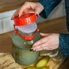 Nádoba 2L s plastovým vekom - 4 ['veľká nádoba', ' veľký pohár', ' veľká sklenená nádoba', ' nádoba na zaváranie', ' na kvasenie', ' na uhorky', ' na kapustu', ' priemyselná nádoba', ' nádoba s kliešťami', ' nádoba kliešte', ' kliešte na uhorky']