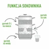 Nerezový odšťavovač s parným hrncom 5 L - 6 ['parný odšťavovač', ' parný hrniec', ' nerezový odšťavovač', ' odšťavovač indukcia', ' plynový sporák', ' 5 L', ' na šťavy', ' domáca šťava']