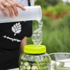 Nerozbitná nádoba na kvasenie, 3 L - 5 ['kyslé uhorky', ' kyslé karfioly', ' kyslé repy', ' repný kvások', ' plastová nádoba', ' plastový pohár', ' domáce kyslé uhorky', ' nádoba 3L', ' nádoba s certifikátom na kvasenie', ' pet nádoba']