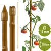 Oceľová tyčka s povlakom v tvare bambusu, 150 cm x 11mm - 8 