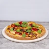 Okrúhly kameň na pizzu, vyrobený z kordieritu, priemer 33 cm - 18 ['na pečenie pizze', ' keramický kameň na pizzu', ' kameň na pizzu z keramiky', ' talianska pizza', ' na pečenie chleba', ' na darček', ' okrúhly kameň na pizzu']