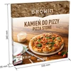 Okrúhly kameň na pizzu, vyrobený z kordieritu, priemer 33 cm - 8 ['na pečenie pizze', ' keramický kameň na pizzu', ' kameň na pizzu z keramiky', ' talianska pizza', ' na pečenie chleba', ' na darček', ' okrúhly kameň na pizzu']
