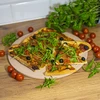 Okrúhly kameň na pizzu, vyrobený z kordieritu, priemer 33 cm - 12 ['na pečenie pizze', ' keramický kameň na pizzu', ' kameň na pizzu z keramiky', ' talianska pizza', ' na pečenie chleba', ' na darček', ' okrúhly kameň na pizzu']
