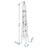 Ozdobná pergola - Pyramída, 150 cm - 4 ['podpora pre rastliny', ' pre popínavé rastliny', ' pre pestovanie rastlín', ' pre ruže', ' pre paradajky', ' pre kríky']
