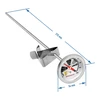 Pivovarnícky teplomer (0°C do +100°C) 31,5cm - 3 ['kuchynský teplomer', ' kulinársky teplomer', ' pivovarnícky teplomer', ' teplomer na pivo', ' teplomer na mladinu', ' dlhý pivovarnícky teplomer']